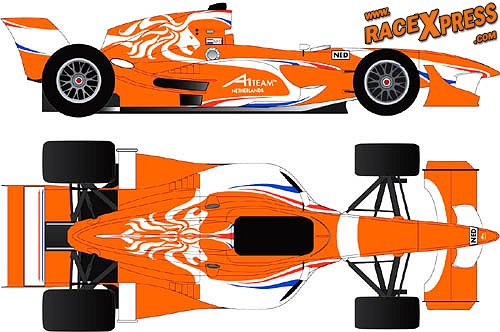 Xclusief: Veel inzendingen creatieve designs van oranje A1 GP bolide